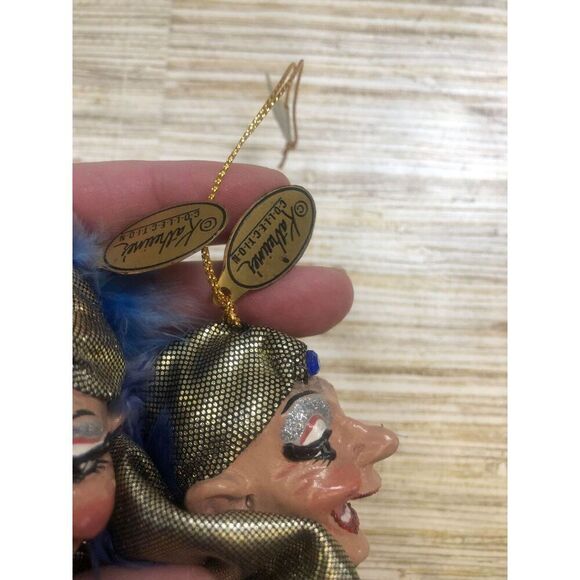 3561 Katherine’s Collection Rare lot of 2 doll trinket box vintage ornaments - Picture 3 of 4